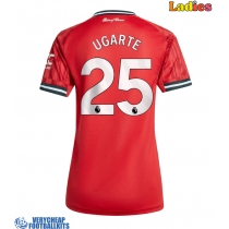 Manchester United Manuel Ugarte #25 Replica Home Shirt Ladies 2025-26 Short Sleeve